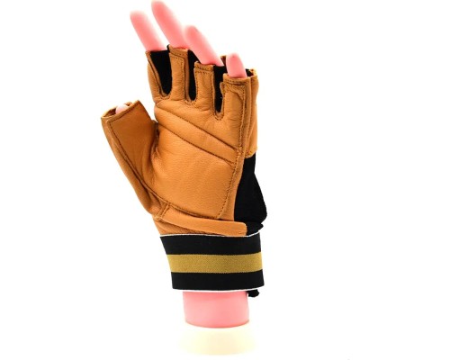 Рукавички для фітнесу MadMax MFG-248 Clasic Brown M (MFG-248-Brown_M)
