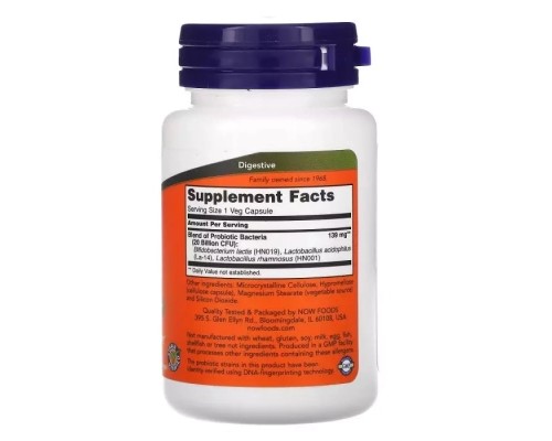 Пробіотики Now Foods Пробіотики Для Жінок, 20 млрд КУО, Woman's Probiotic, 20 Billion, Nоw Fo (NOW-02906)