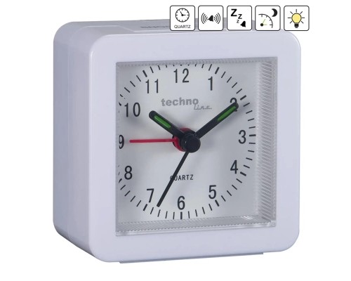 Настільний годинник Technoline Modell SC White (Modell SC weis) (DAS301818)