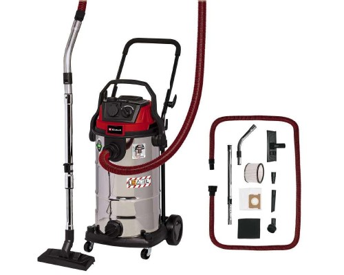 Пилосос будівельний Einhell TС-VC 1930 SA Kit, 30л, вологе/сухе прибирання, 1500В (2342230)