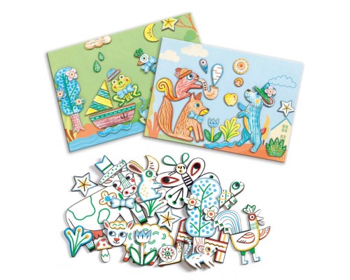 Набір для творчості Djeco Світ для створення тварин (DJ08997)