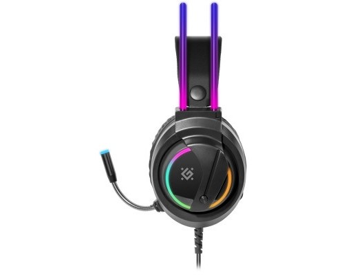 Навушники Defender Flame RGB Black (64555)