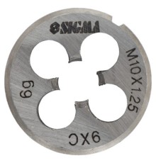 Плашка Sigma М10x1.25мм (1604271)
