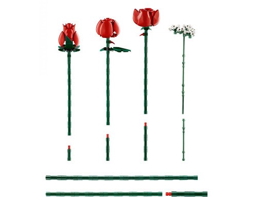 Конструктор LEGO Icons Букет троянд (10328)