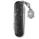 Ніж Victorinox Classic SD Brilliant Carbon + брелок-лого (0.6221.90)