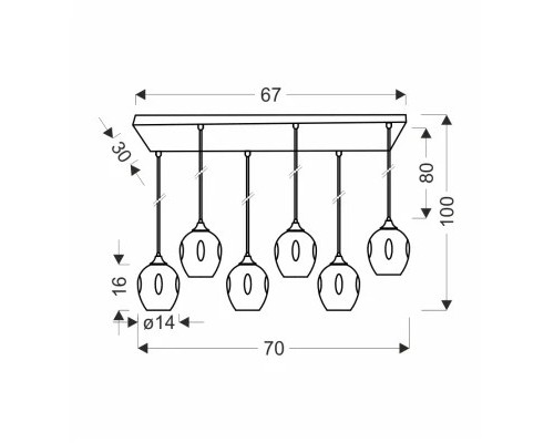 Люстра Candellux Aspa (36-00620)