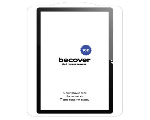 Скло захисне BeCover 10D Lenovo Tab M10 Plus TB-125F (3rd Gen)/K10 Pro TB-226 10.61