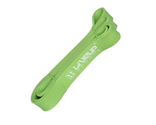 Еспандер LiveUp Latex Loop для підтягування 208х4.5х0.32 см зелений LS3650-2080Mg (6951376105742)