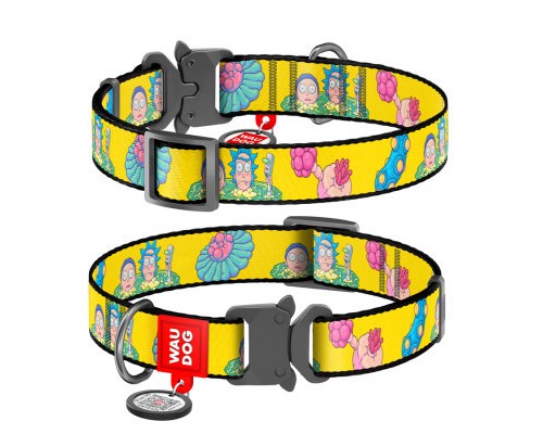 Нашийник для тварин WAUDOG Nylon з QR паспортом 