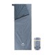 Спальний мішок Naturehike надлегкий Ultralight LW180 NH21MSD09 лівий (15°C) p-p XL сіро-синій (6927595777978-L)