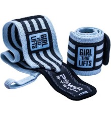 Бинт для спорту Power System PS-3510 Wrist Wraps GTL Blue (PS-3510BU-0)