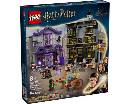 Конструктор LEGO Harry Potter Крамниці Олівандера й мантій від Мадам Малкін (76439)