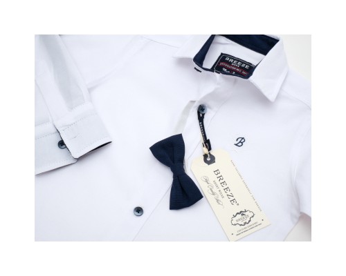 Сорочка дитяча Breeze з довгим рукавом (G-330-152B-white)