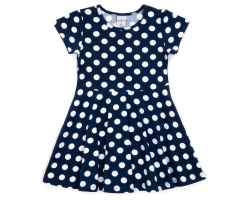 Плаття дитяче Lovetti в горошок (5910-68-86G-blue)