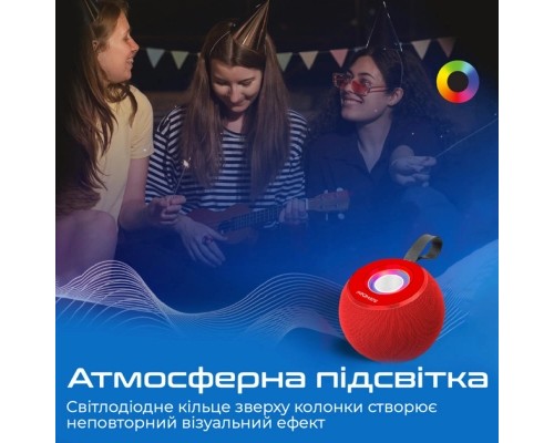 Акустична система Promate Juggler Red (juggler.red) 