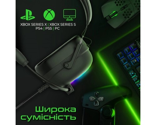 Навушники Vertux Warfare 7.1 USB Black (warfare.black)