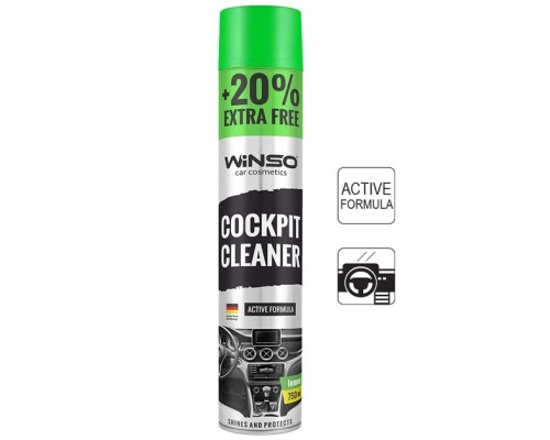 Автополіроль WINSO Cockpit Cleaner лимон 750ml (870540)