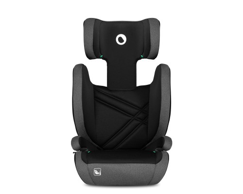 Автокрісло Lionelo Hugo I-Size Black Grey 15-36 кг (LO-HUGO I-SIZE BLACK GREY)