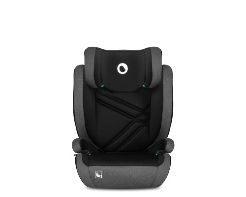 Автокрісло Lionelo Hugo I-Size Black Grey 15-36 кг (LO-HUGO I-SIZE BLACK GREY)