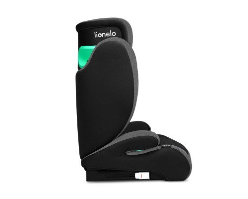 Автокрісло Lionelo Hugo I-Size Black Grey 15-36 кг (LO-HUGO I-SIZE BLACK GREY)