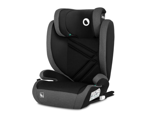 Автокрісло Lionelo Hugo I-Size Black Grey 15-36 кг (LO-HUGO I-SIZE BLACK GREY)