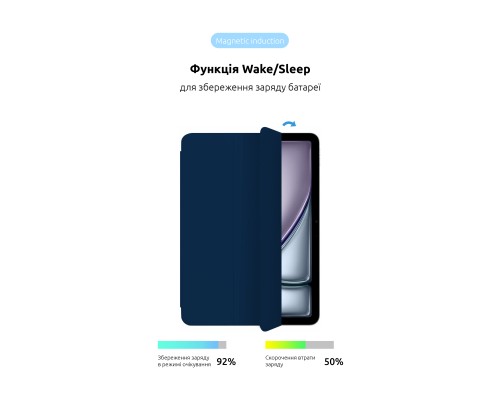 Чохол до планшета Armorstandart Smart Case iPad Air 11 2024 Midnight Blue (ARM78295) Чохол до планшета Armorstandart Smart Case iPad Air 11 2024 Midnight Blue (ARM78295)