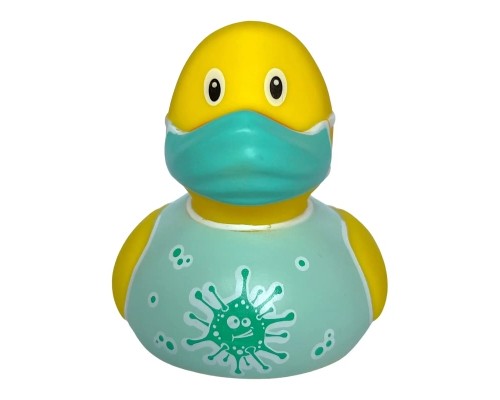 Іграшка для ванної Funny Ducks Качка Карантин (1327) Іграшка для ванної Funny Ducks Качка Карантин (1327)