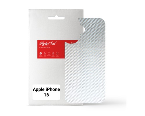 Плівка захисна Armorstandart for Back Panel Apple iPhone 16 Carbone Silver (ARM79602)
