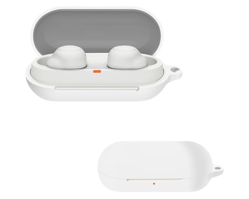 Чохол для навушників BeCover Silicon для Sony WF-C700N White (712034)