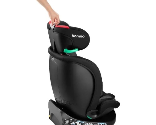Автокрісло Lionelo Navy I-Size Black Red (LO-NAVY I-SIZE BLACK RED)