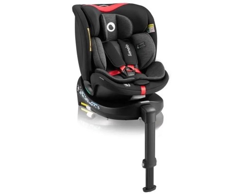 Автокрісло Lionelo Navy I-Size Black Red (LO-NAVY I-SIZE BLACK RED)