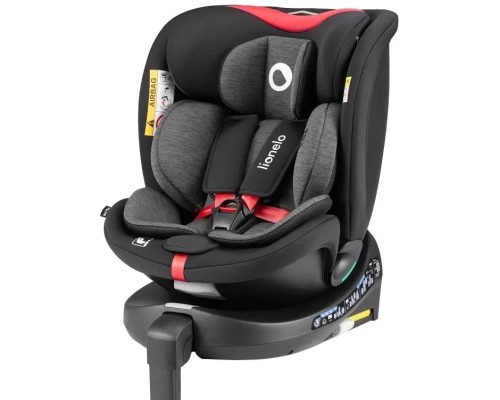 Автокрісло Lionelo Navy I-Size Black Red (LO-NAVY I-SIZE BLACK RED)
