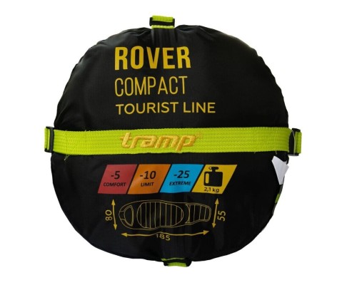 Спальний мішок Tramp Rover Compact Olive/Grey L (UTRS-050C-L)