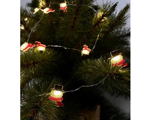 Гірлянда Chomik Струна Сніговик 2.2 м 20 LED Теплий білий (5900779880207)