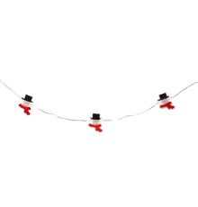 Гірлянда Chomik Струна Сніговик 2.2 м 20 LED Теплий білий (5900779880207)