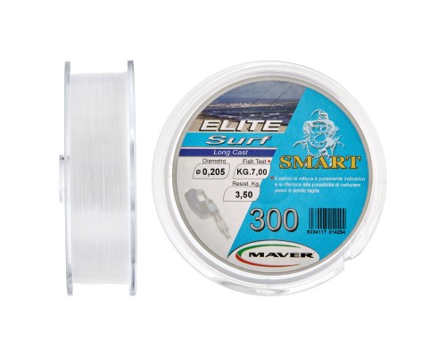 Волосінь Smart Elite Surf 300m 0.235mm 4.4kg (1300.33.37)