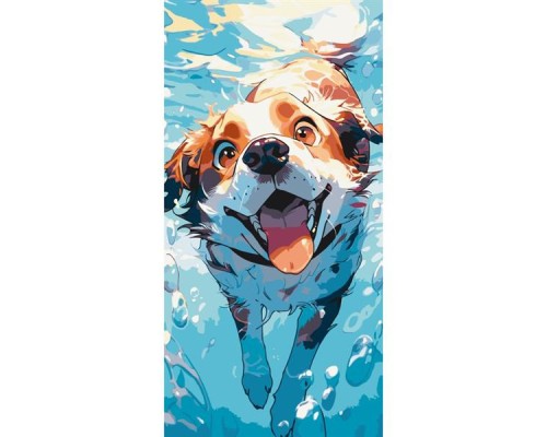 Картина по номерам ArtCraft Пірнай зі мною 40х80 см (11528-AC)