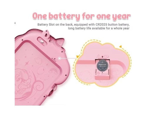 Планшет для малювання Children's LCD LCD pink unicor графічний рожевий (1111547) Планшет для малювання Children's LCD LCD pink unicor графічний рожевий (1111547)
