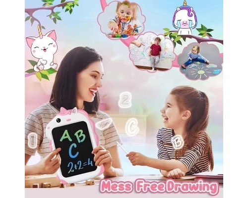 Планшет для малювання Children's LCD LCD pink unicor графічний рожевий (1111547) Планшет для малювання Children's LCD LCD pink unicor графічний рожевий (1111547)