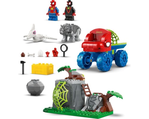 Конструктор LEGO Spidey Динозаврячий рятувальний транспорт команди Павука (11199)