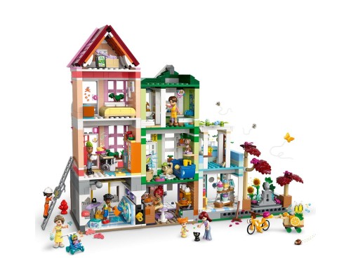 Конструктор LEGO Friends Хартлейк-Сіті. Квартири і крамниці (42670)