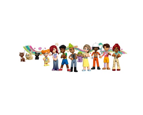 Конструктор LEGO Friends Хартлейк-Сіті. Квартири і крамниці (42670)