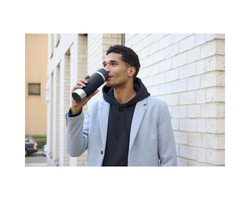 Термокружка Tefal Travel Mug Classic, 500мл, нержавіюча сталь, чорний (N2022010)