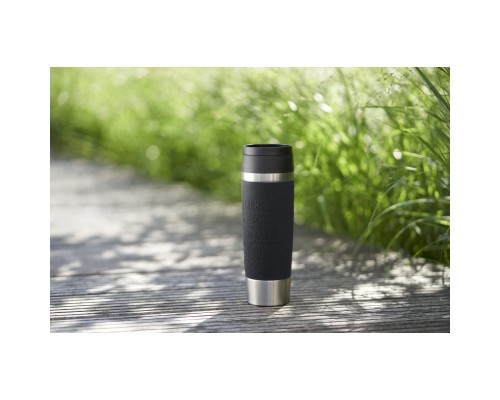 Термокружка Tefal Travel Mug Classic, 500мл, нержавіюча сталь, чорний (N2022010)