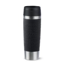 Термокружка Tefal Travel Mug Classic, 500мл, нержавіюча сталь, чорний (N2022010)