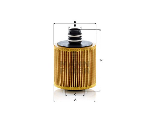 Фільтр масляний Mann HU8006Z