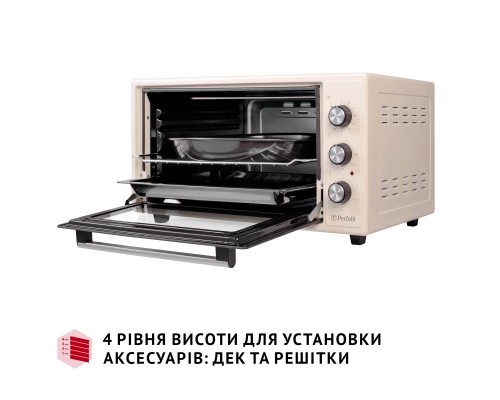 Електропіч Perfelli TRIMO 48 IVORY