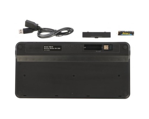 Клавіатура A4Tech FBK30 Wireless/Bluetooth Black (4711421972499)