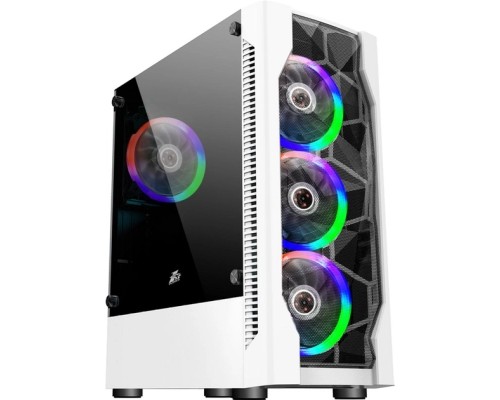Корпус 1stPlayer D4-WH-4F1-W