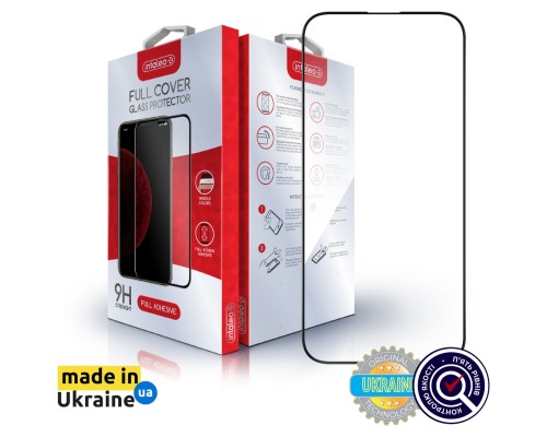 Скло захисне Intaleo Full Glue Apple iPhone 16 Pro Max Black (1283126593819)